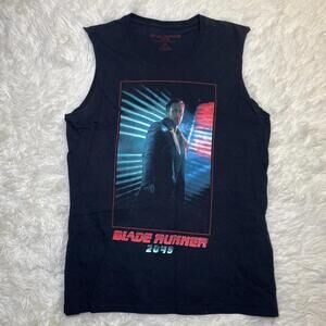 Blade Runner 2049 Men’s Black Tank Tee Sleeveless Ryan Gosling Size M